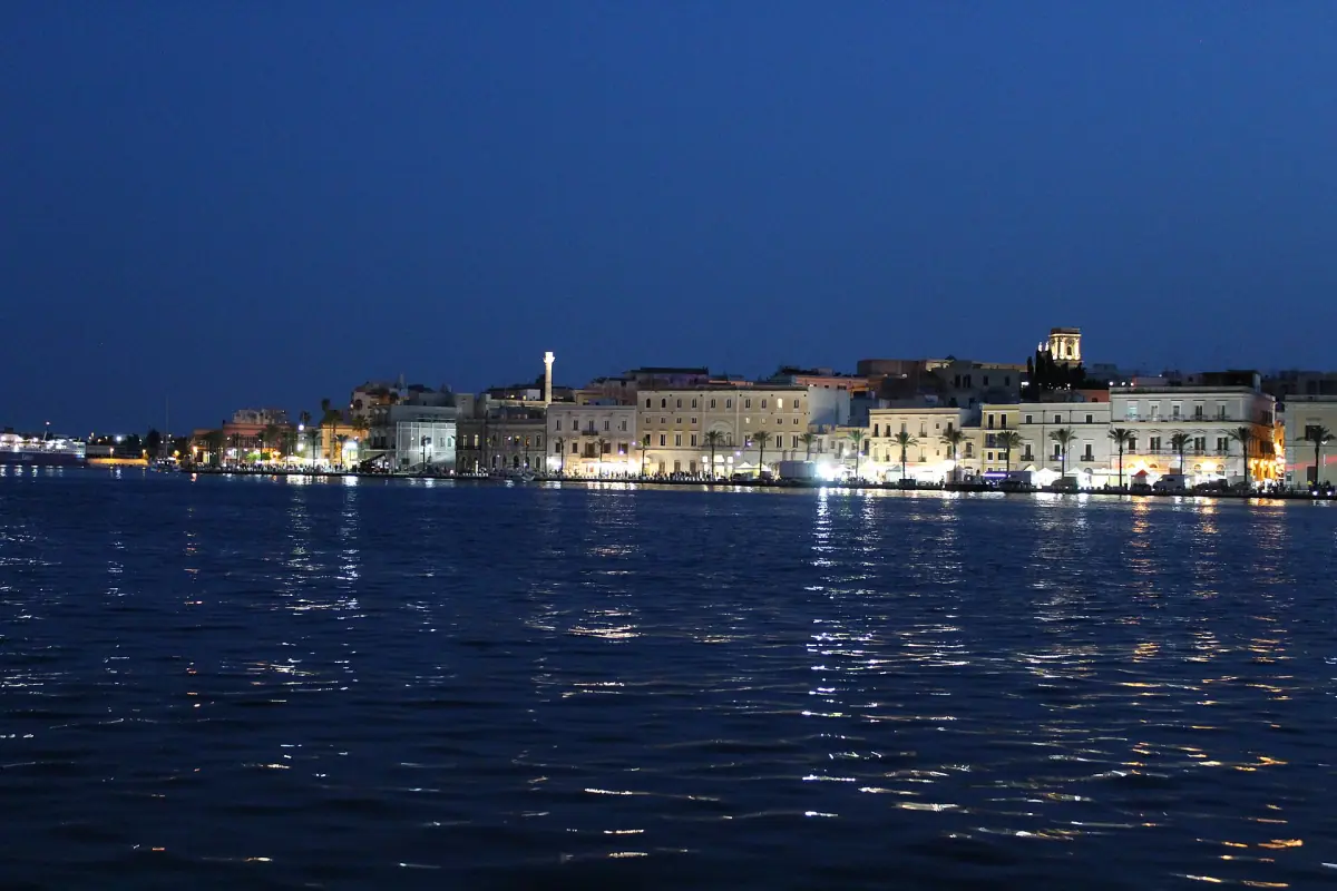 Il lungomare di Brindisi